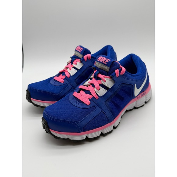 Nike Shoes - GENTLY USED NIKE DUAL FUSION Blue Pink White Running Shoes Women's Size 8